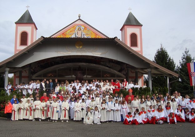 Ministranati biskupije Murske Sobote hodočastili u Ludbreg i Varaždin